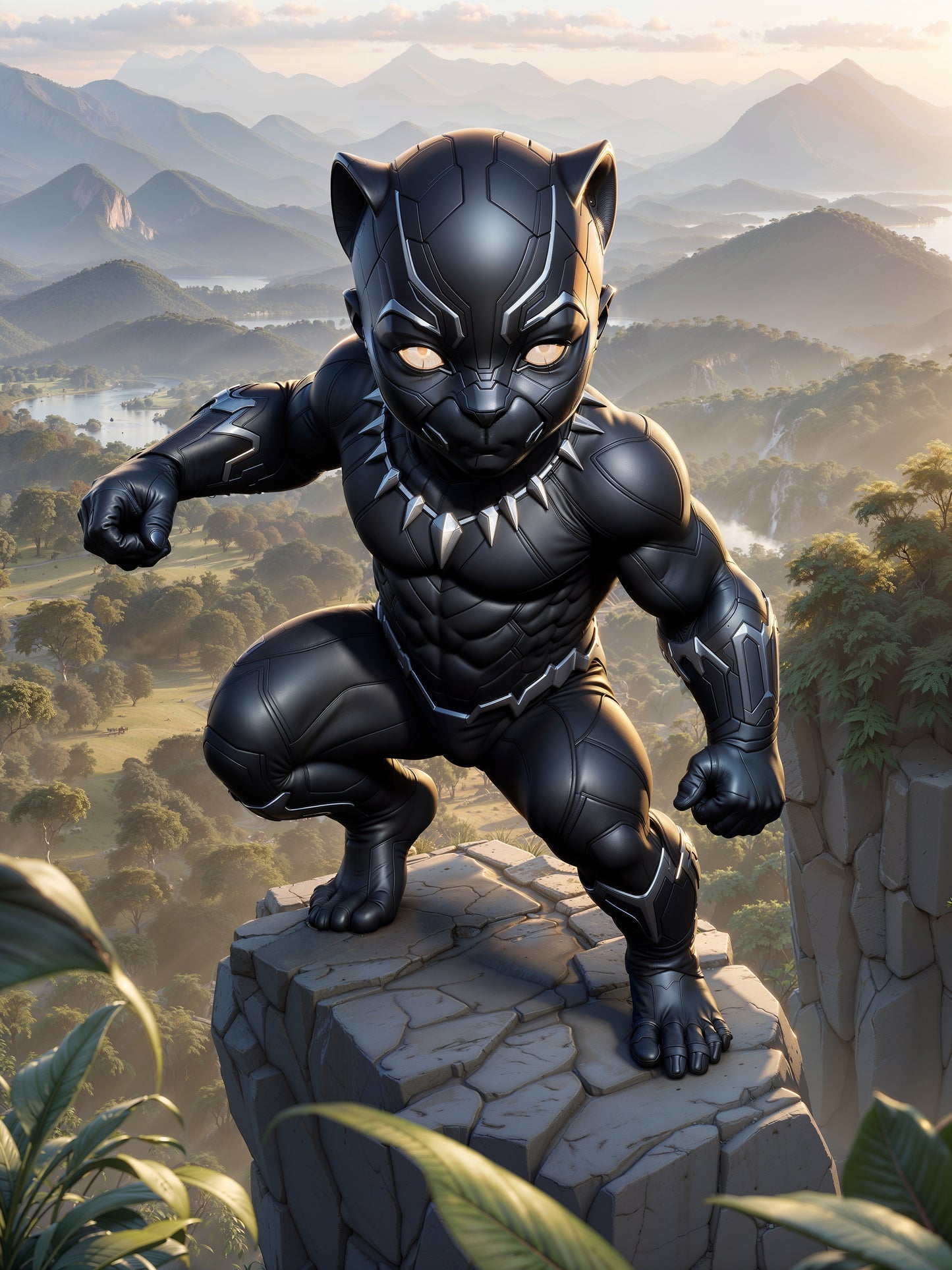 Baby Heroes Black Panther