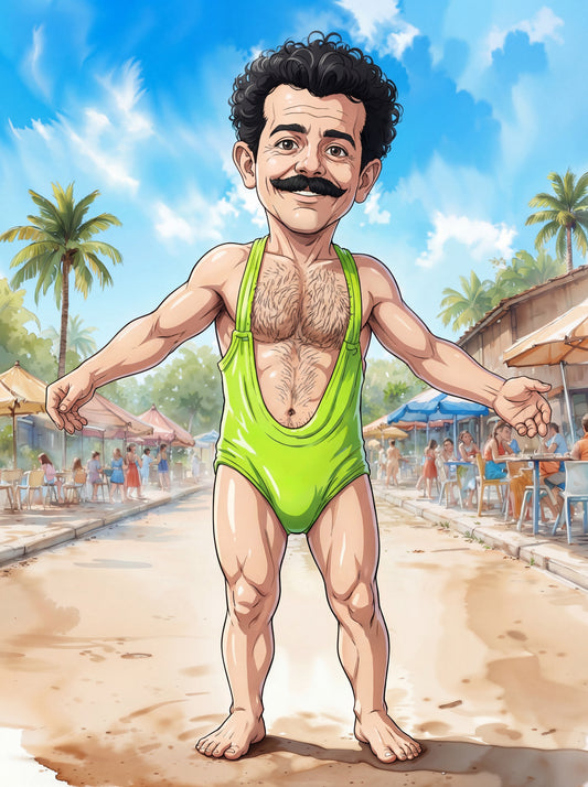 Baby Borat - Pannello Decorativo Commedia Sacha Baron Cohen