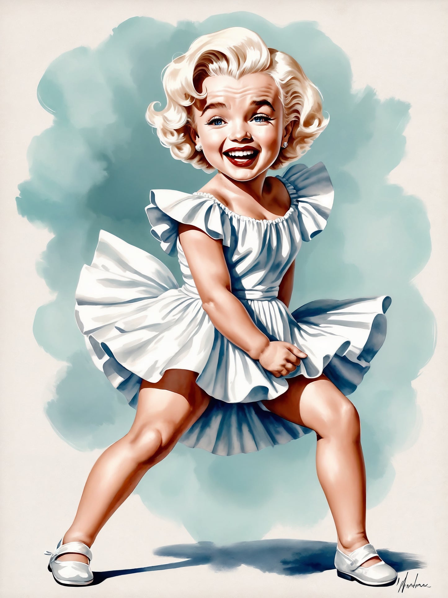 Baby  Marylin Monroe
