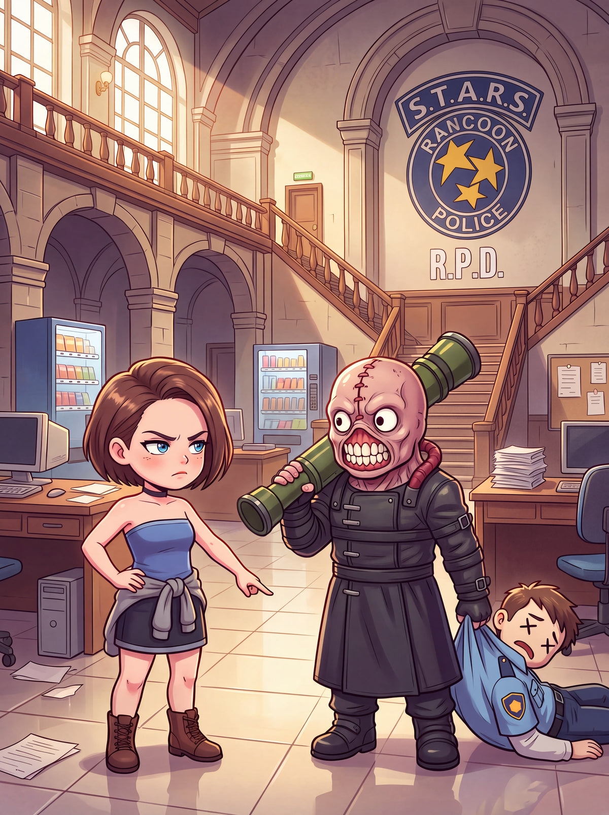 Baby Nemesis e Jill